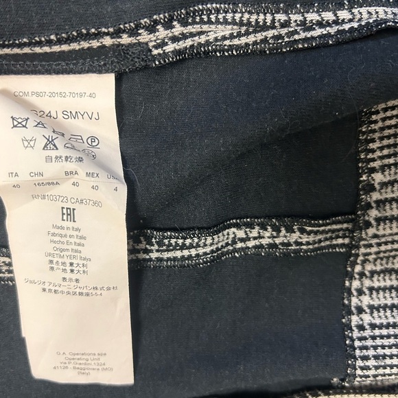 Armani size 40 (6) vintage large wrap bow blazer - Picture 8 of 13